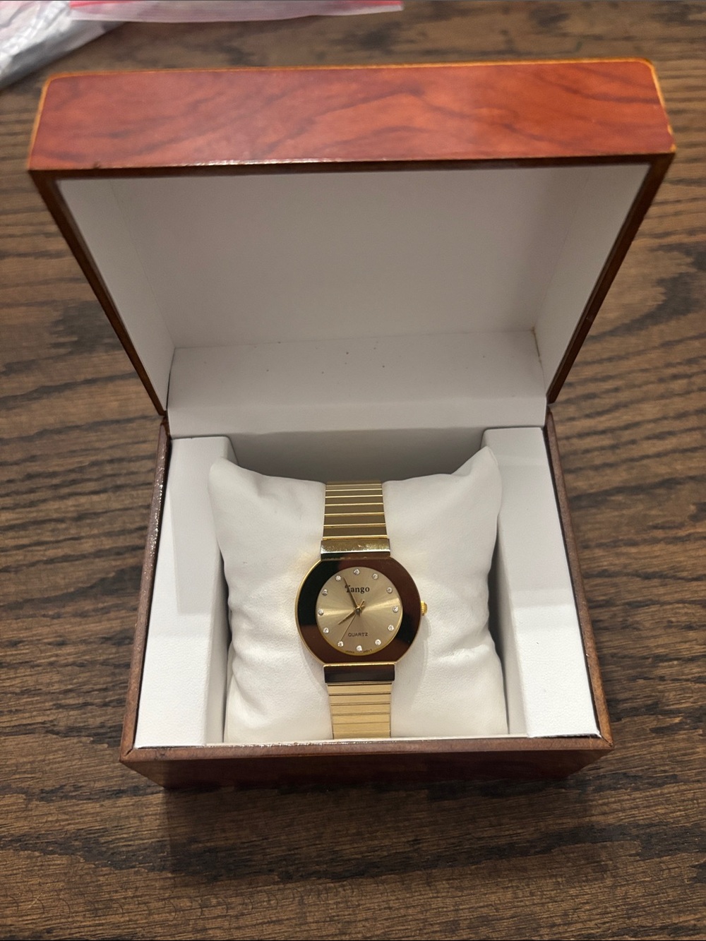 Gold Tone Tango Women's Watch